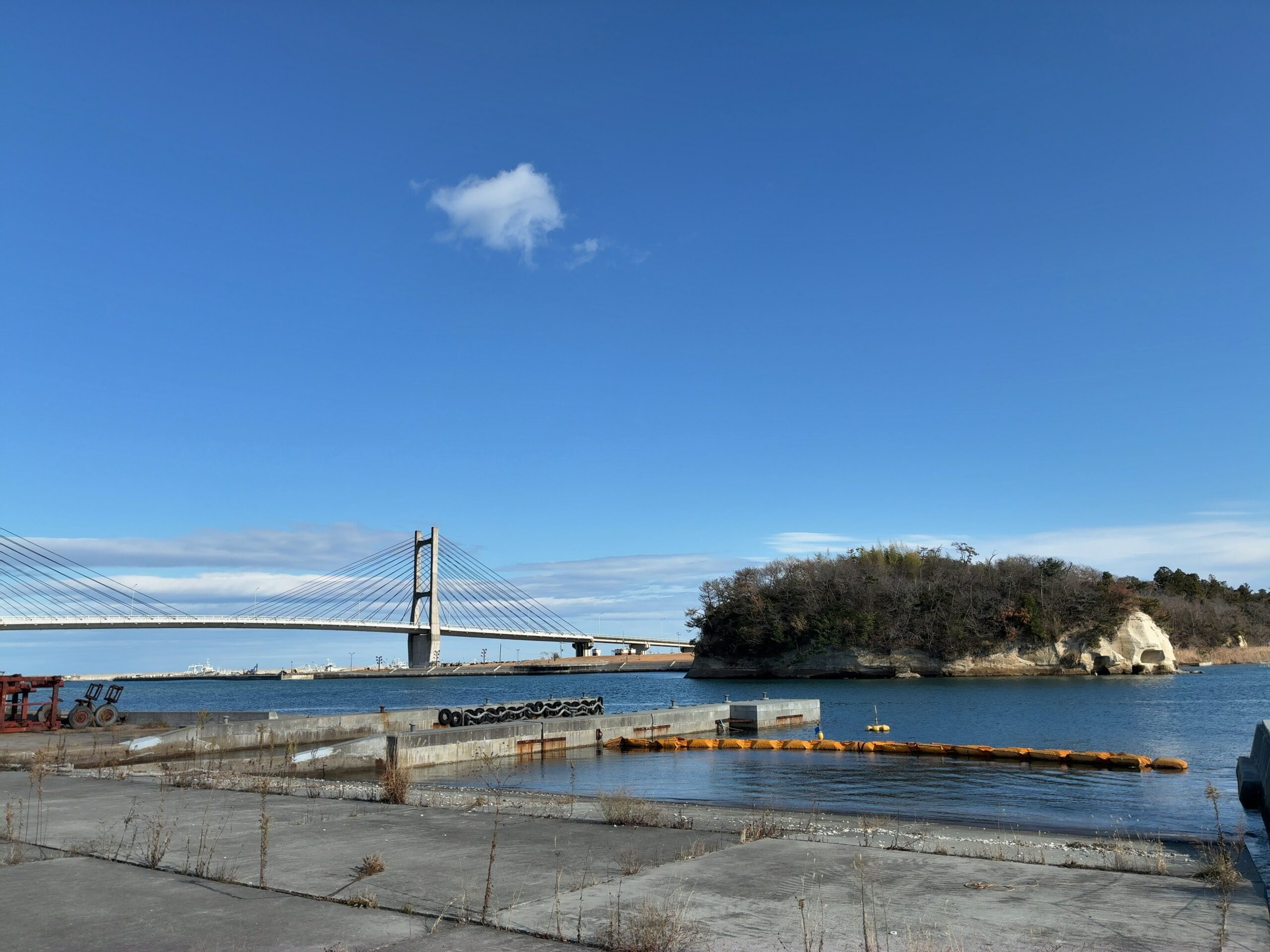 造船所から見える風景